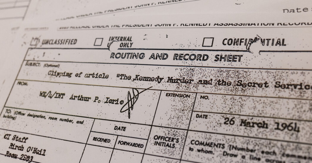 ⁣JFK Assassination Files Live Updates: Second Batch of Documents Is Released