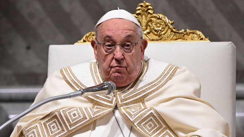 ⁣Pope Francis has pneumonia in both lungs as tests show ‘complex picture,’ Vatican says