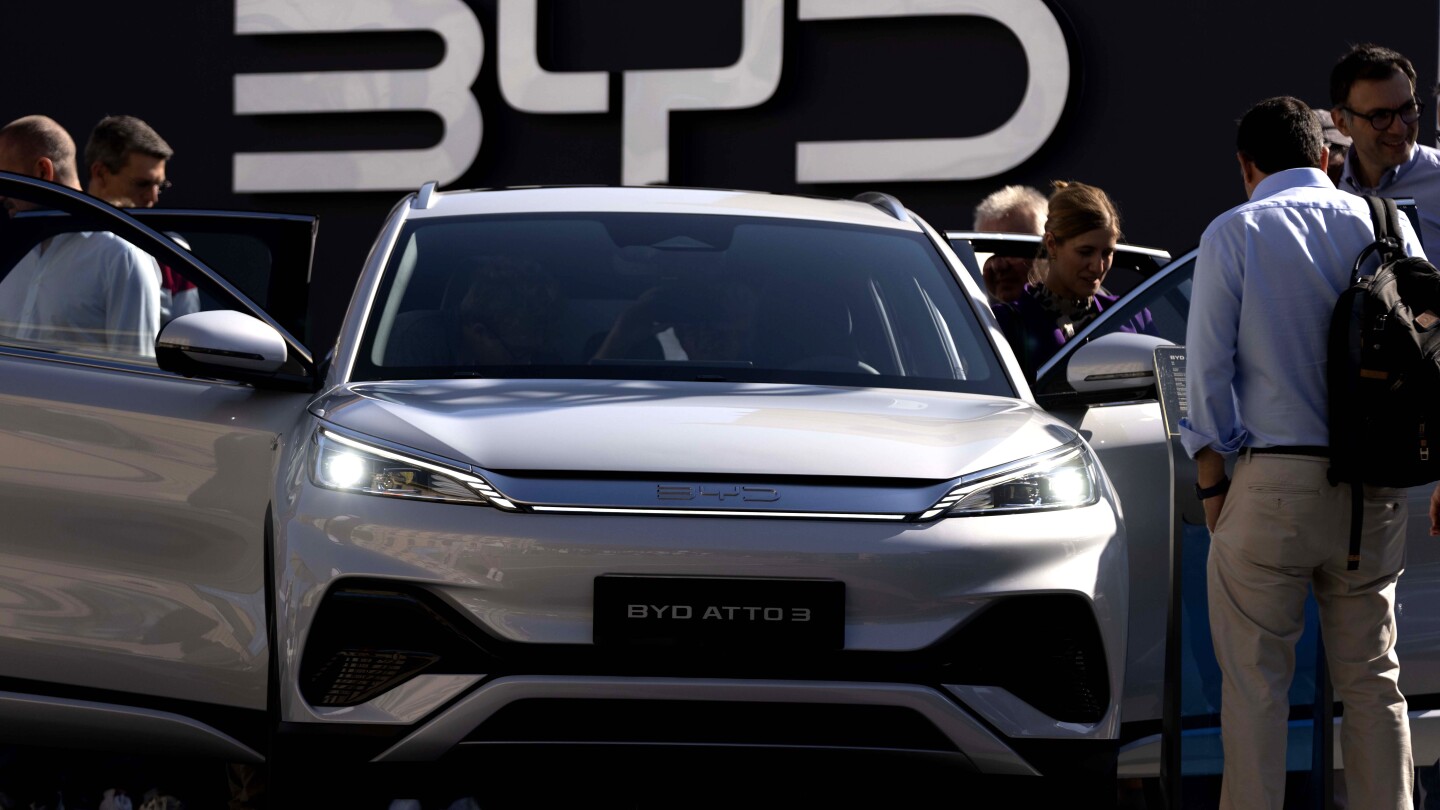 ⁣China's BYD launches EV charging system it says works nearly as fast as a fill up