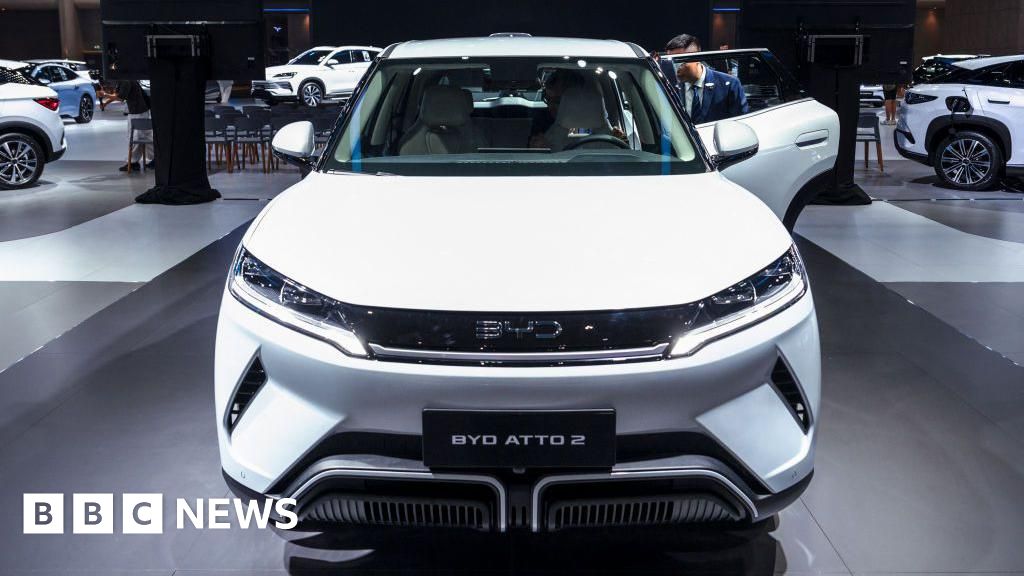 ⁣China's electric carmaker BYD sales beat Elon Musk's Tesla