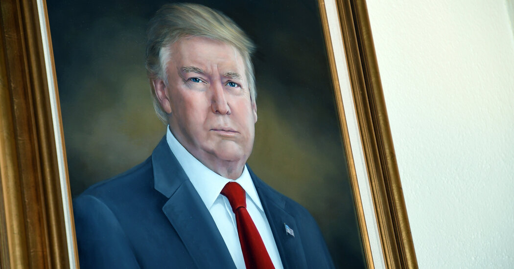 ⁣Trump Criticizes His Portrait in Colorado’s Capitol: ‘Nobody Likes a Bad Picture’