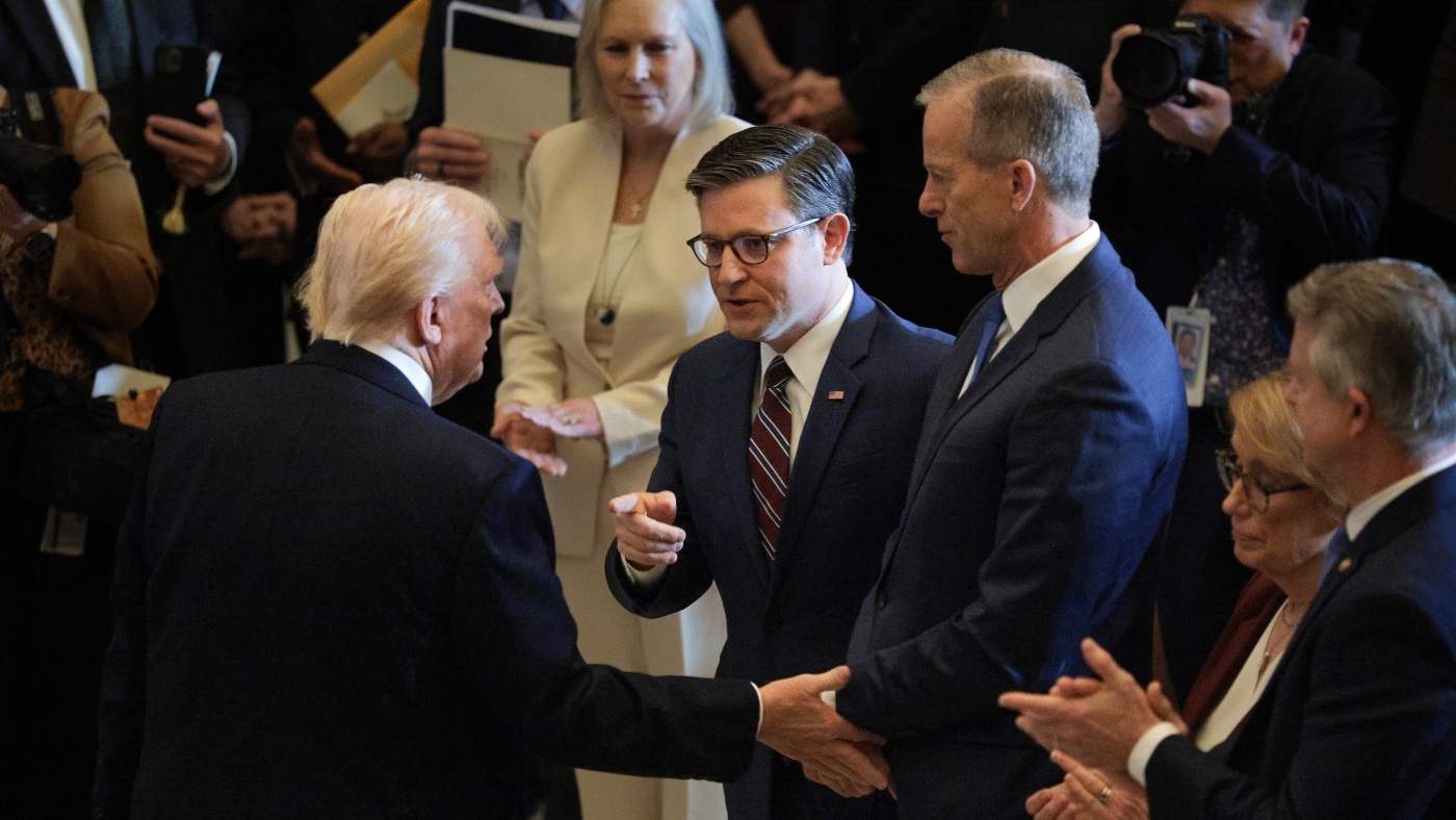 ⁣Hill Republicans aim to rein in judges but divided on strategy : NPR