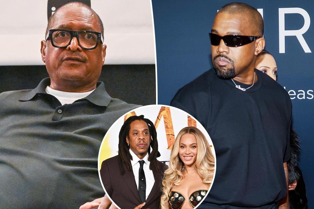 ⁣Beyoncé’s dad Mathew Knowles has scathing response to Kanye West's attack on grandkids