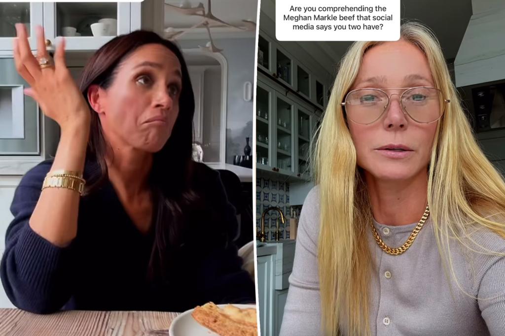 Gwyneth Paltrow has shocking response to rumors of Meghan Markle 'beef'