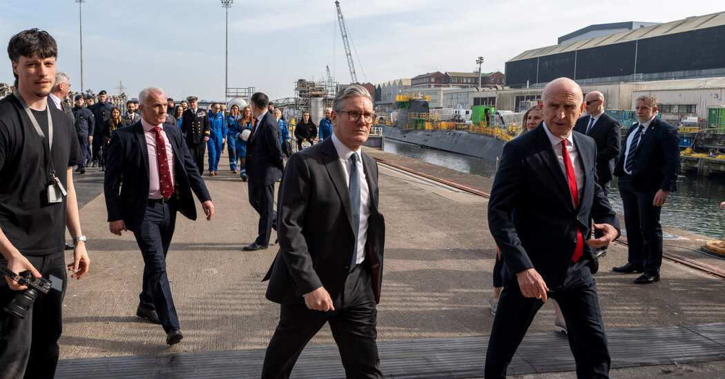 U.K. Faces Most Serious Military Threat Since Cold War, Starmer Says