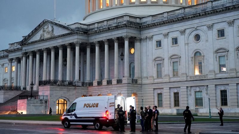 Police arrest roughly 60 protesters outside US Capitol