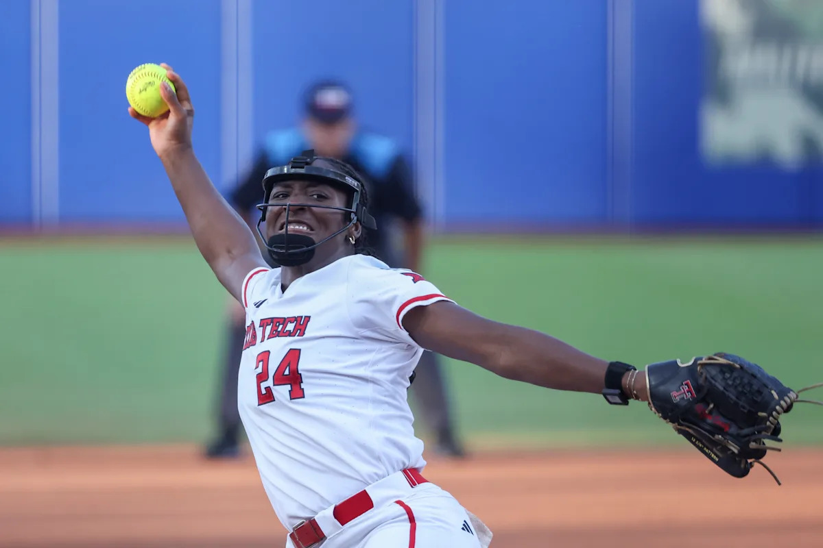 WCWS Game 2: Texas Tech evens series with 4-3 win, setting up decisive Game 3