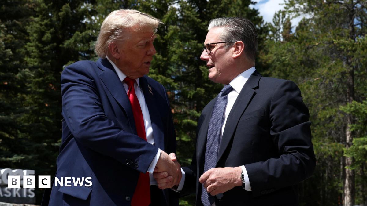 Trump to cut short G7 visit, citing Middle East, after signing deal with Starmer - follow live
