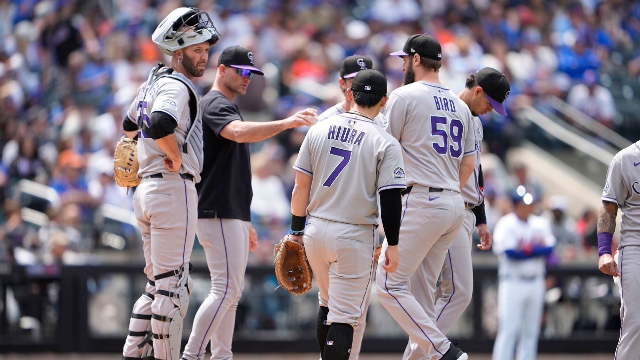 Rockies swept again, 3rd fastest to 50 losses in MLB history