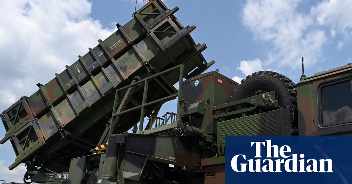 US only has 25% of all Patriot missile interceptors needed for Pentagon’s military plans | Trump administration