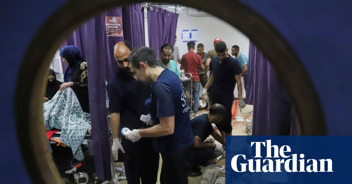 Gaza doctors ‘becoming too weak to treat patients’ as hunger crisis deepens | Israel-Gaza war