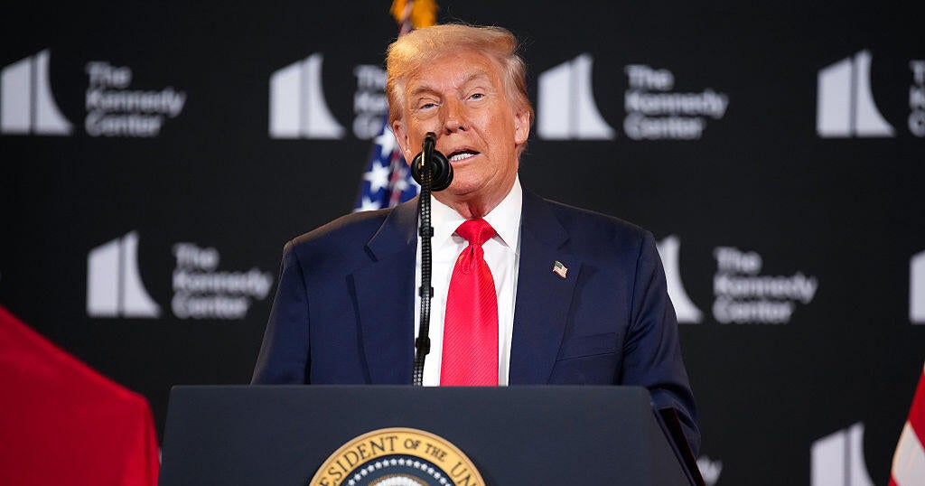 Trump visits Kennedy Center and announces 2025 honorees. See the full list.