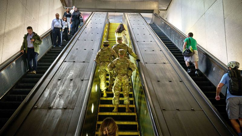 Hegseth orders National Guard troops in DC to carry weapons