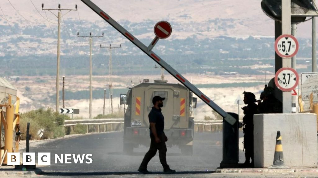 Two shot dead in attack near West Bank-Jordan crossing, Israeli military says