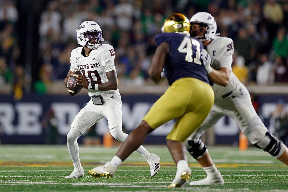 No. 16 Texas A&M survives slugfest vs. No. 8 Notre Dame with game-winning drive: Takeaways
