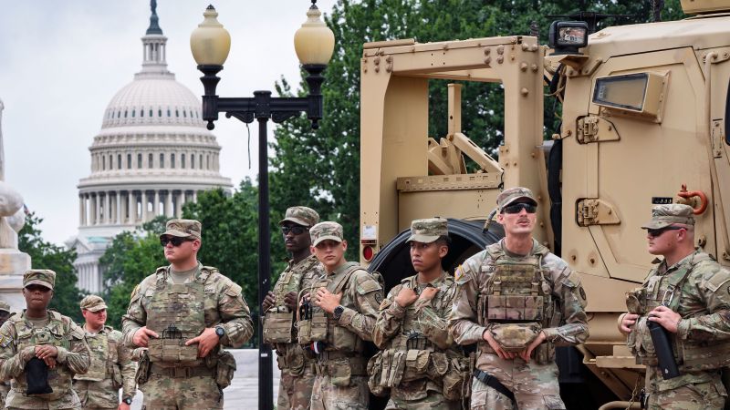 DC sues Trump administration over National Guard deployment