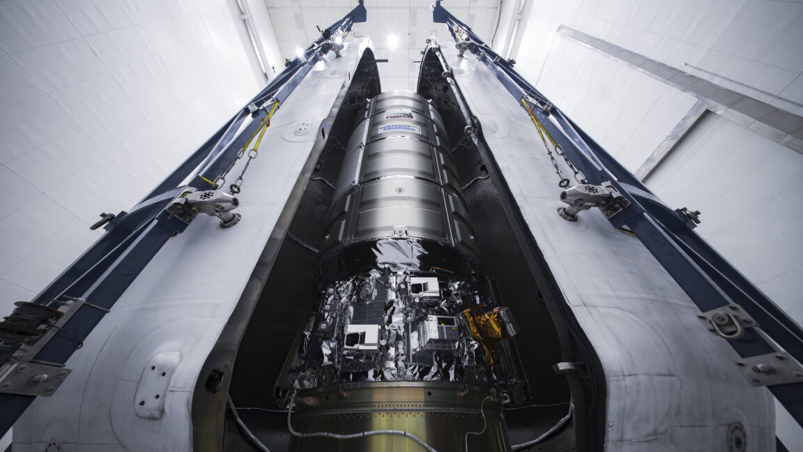 Northrop Grumman’s new spacecraft is a real chonker