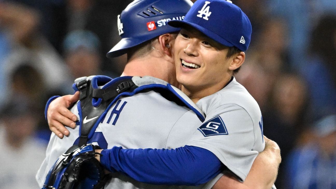 Yamamoto tosses 2nd consecutive complete game as Dodgers win