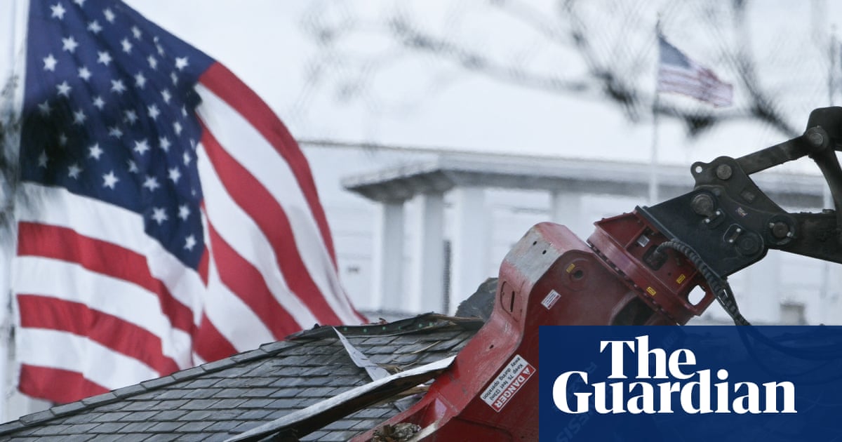 Trump’s ballroom blitz sparks chorus of disgust: ‘The perfect symbol’ | Donald Trump