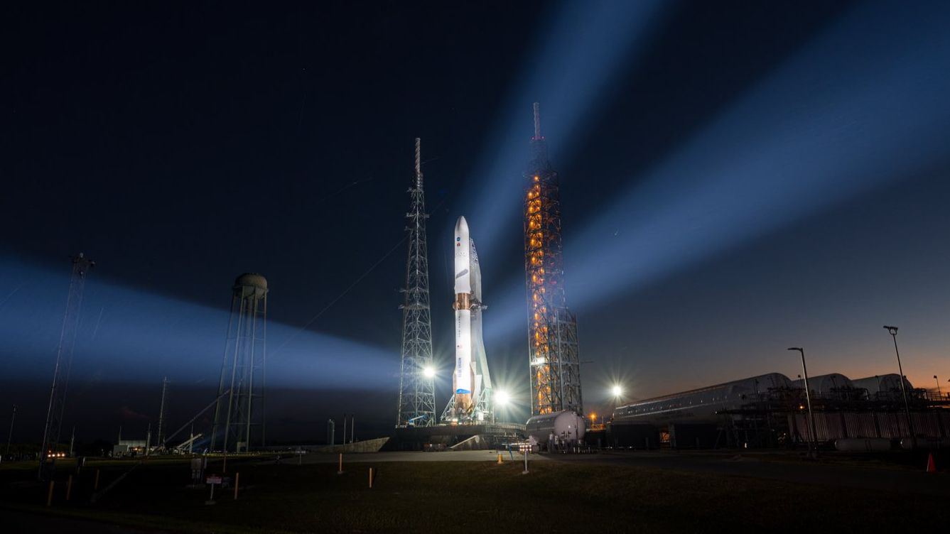 Watch Blue Origin's huge New Glenn rocket launch a NASA 'ESCAPADE' to Mars today