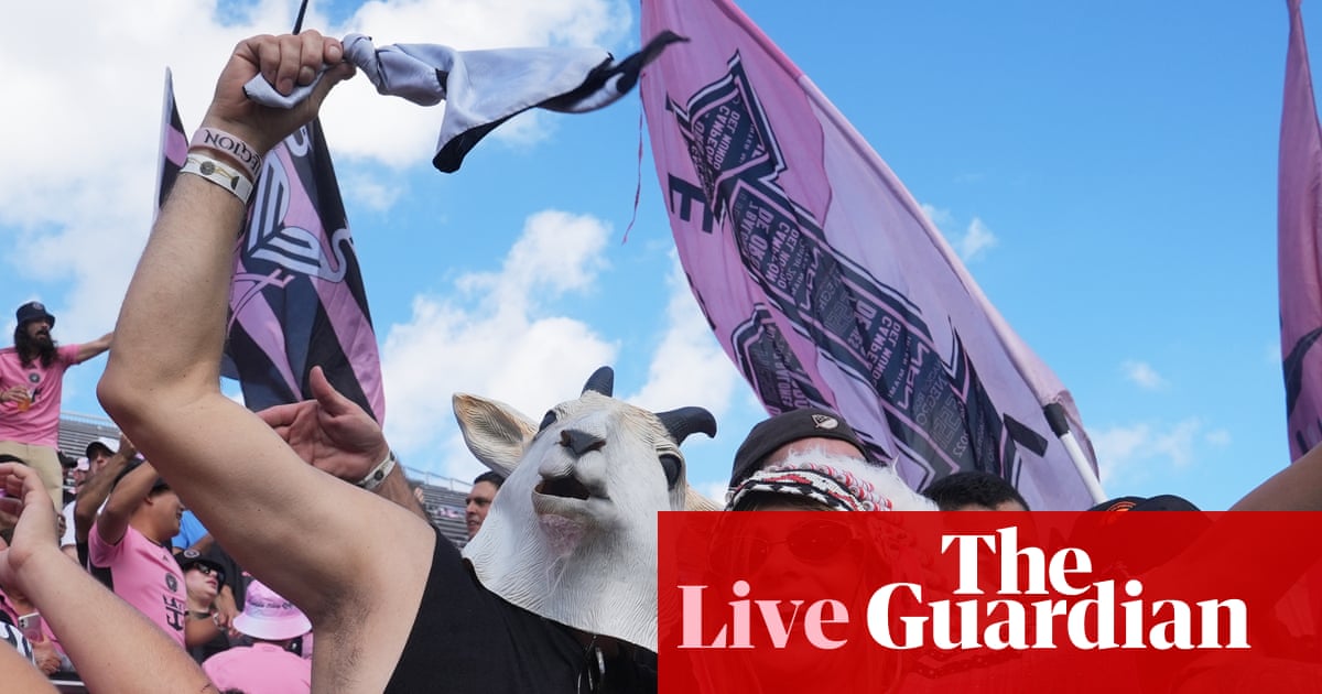 MLS Cup final: Inter Miami v Vancouver Whitecaps – live buildup | MLS