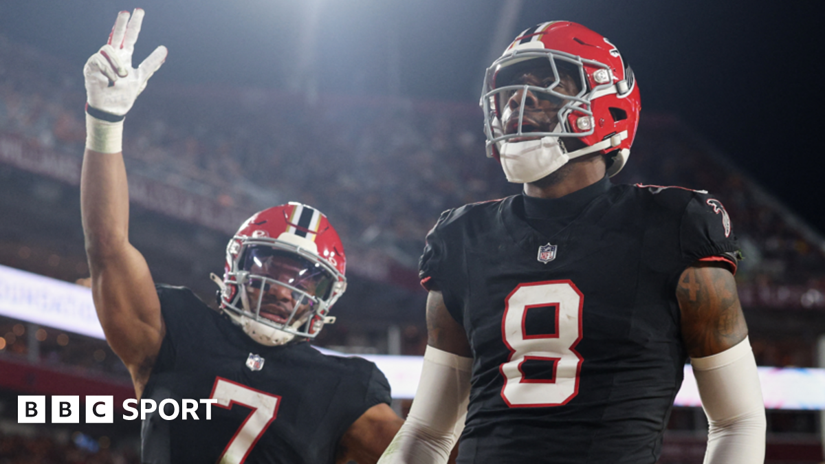 NFL: Atlanta Falcons fight back to upset Tampa Bay Buccaneers after Kyle Pitts hat-trick