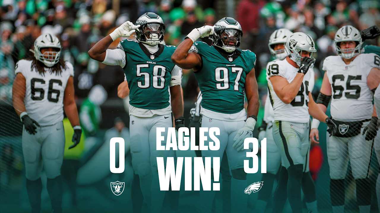 Game Recap: Eagles 31, Raiders 0