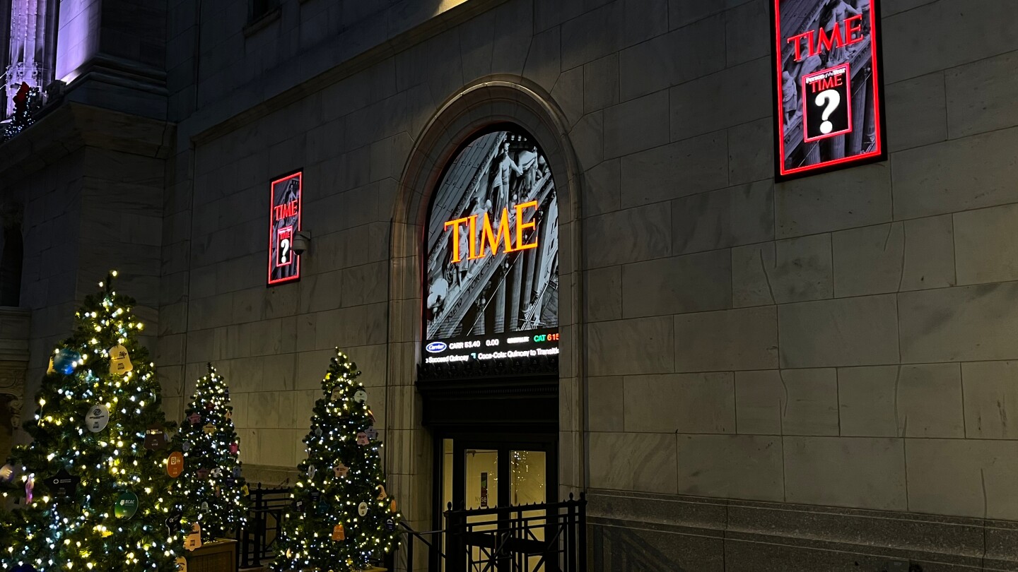 Time magazine names 'Architects of AI' person of the year