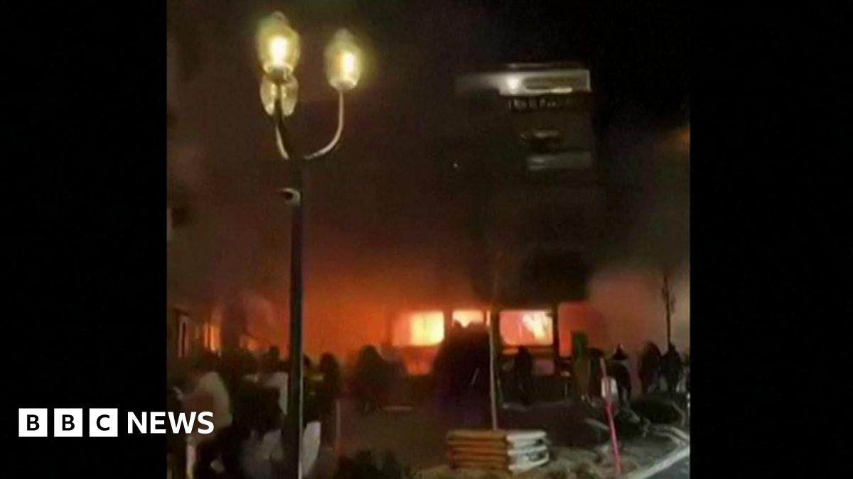 'Several dozens' believed to have been killed in fire at Swiss ski resort bar, say authorities