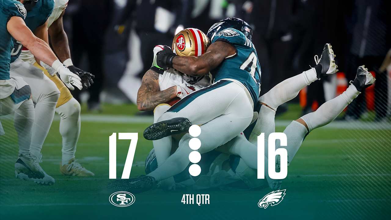 49ers vs. Eagles Live Updates | Wild Card Round - Philadelphia Eagles